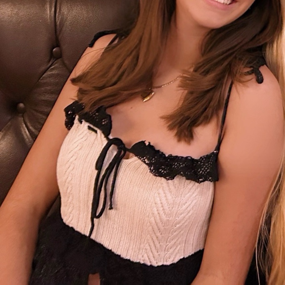 Zara Crochet Tank